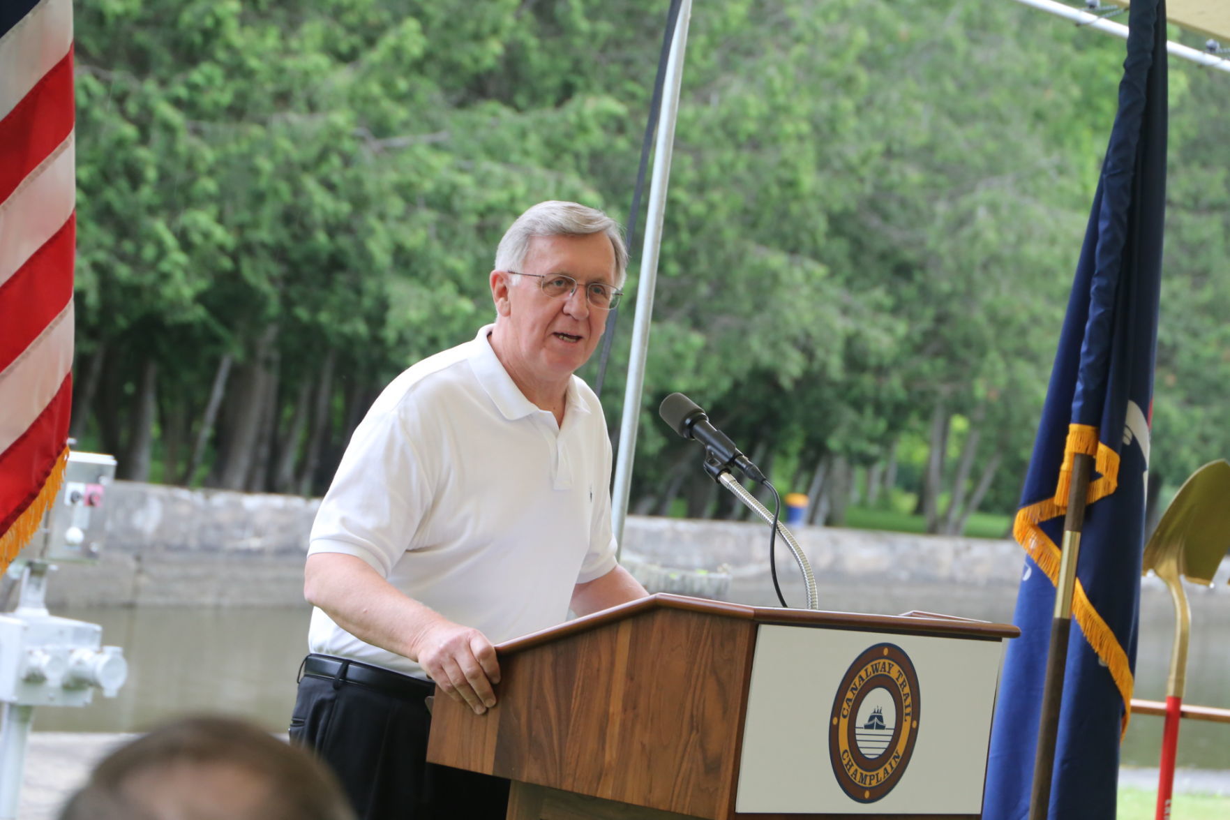 Champlain Canalway Trail groundbreaking